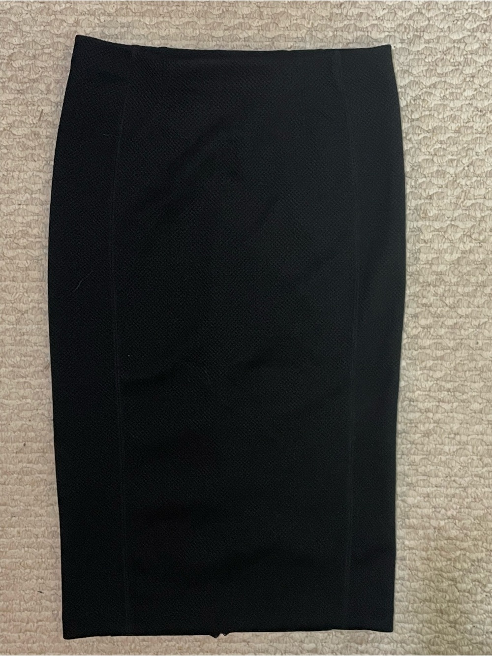 H&M Black Seamed Midi/Maxi Skirt